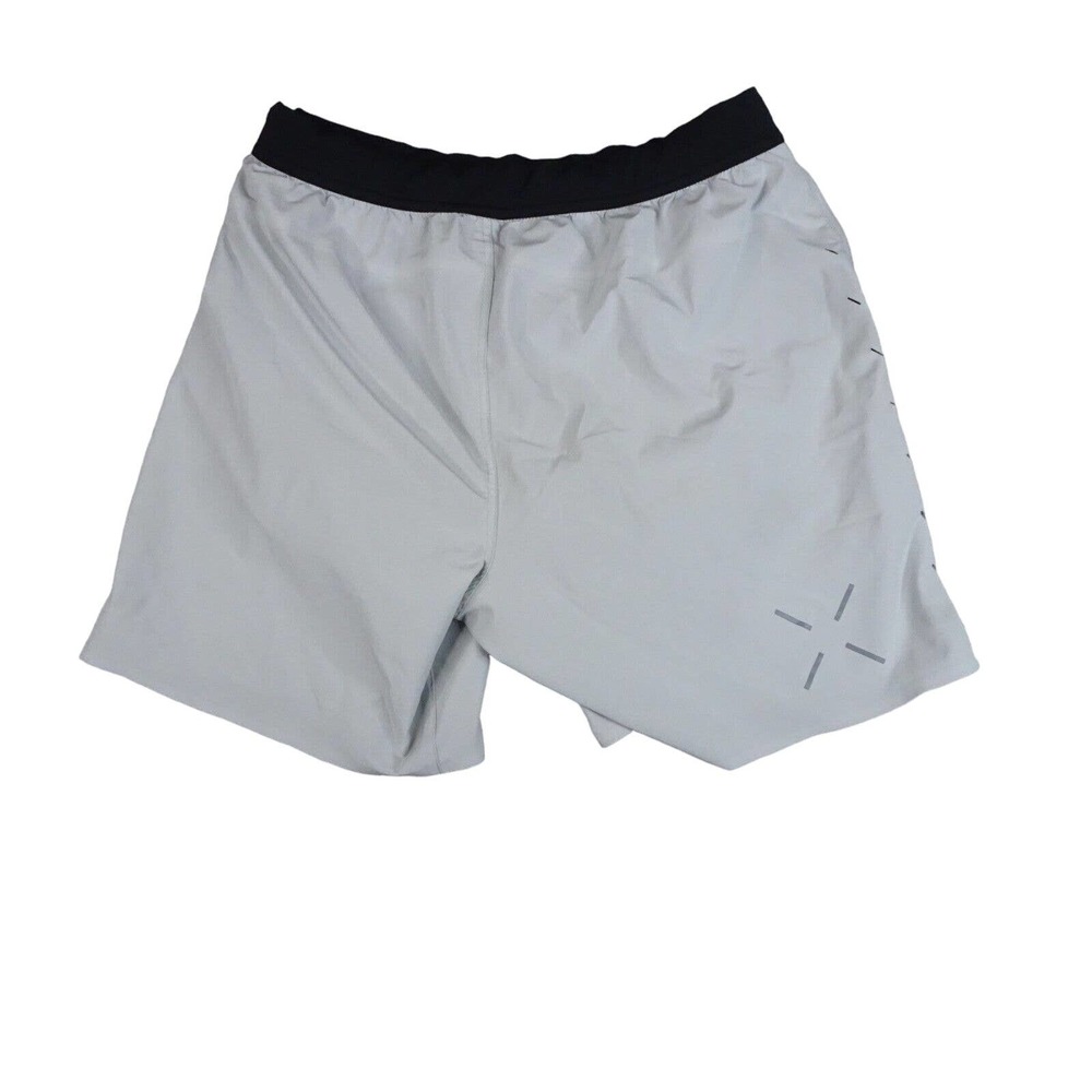 Ten Thousand Interval Short With Liner 9" Medium Light Grey Athleisure